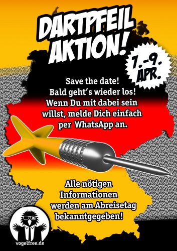 2017.04.07 Dartpfeil-Aktion
